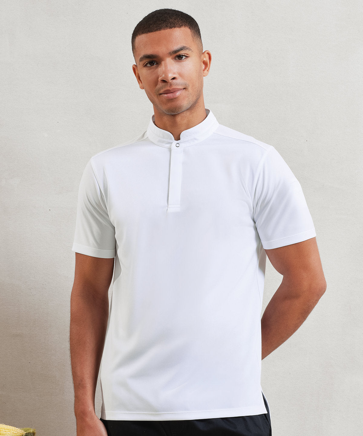 Essential Coolchecker® short sleeve shef's shirt