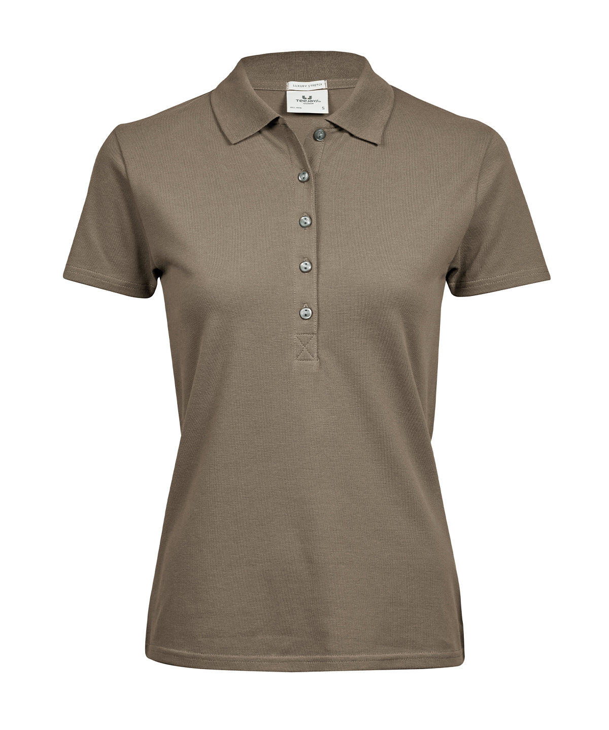 Women's luxury stretch polo