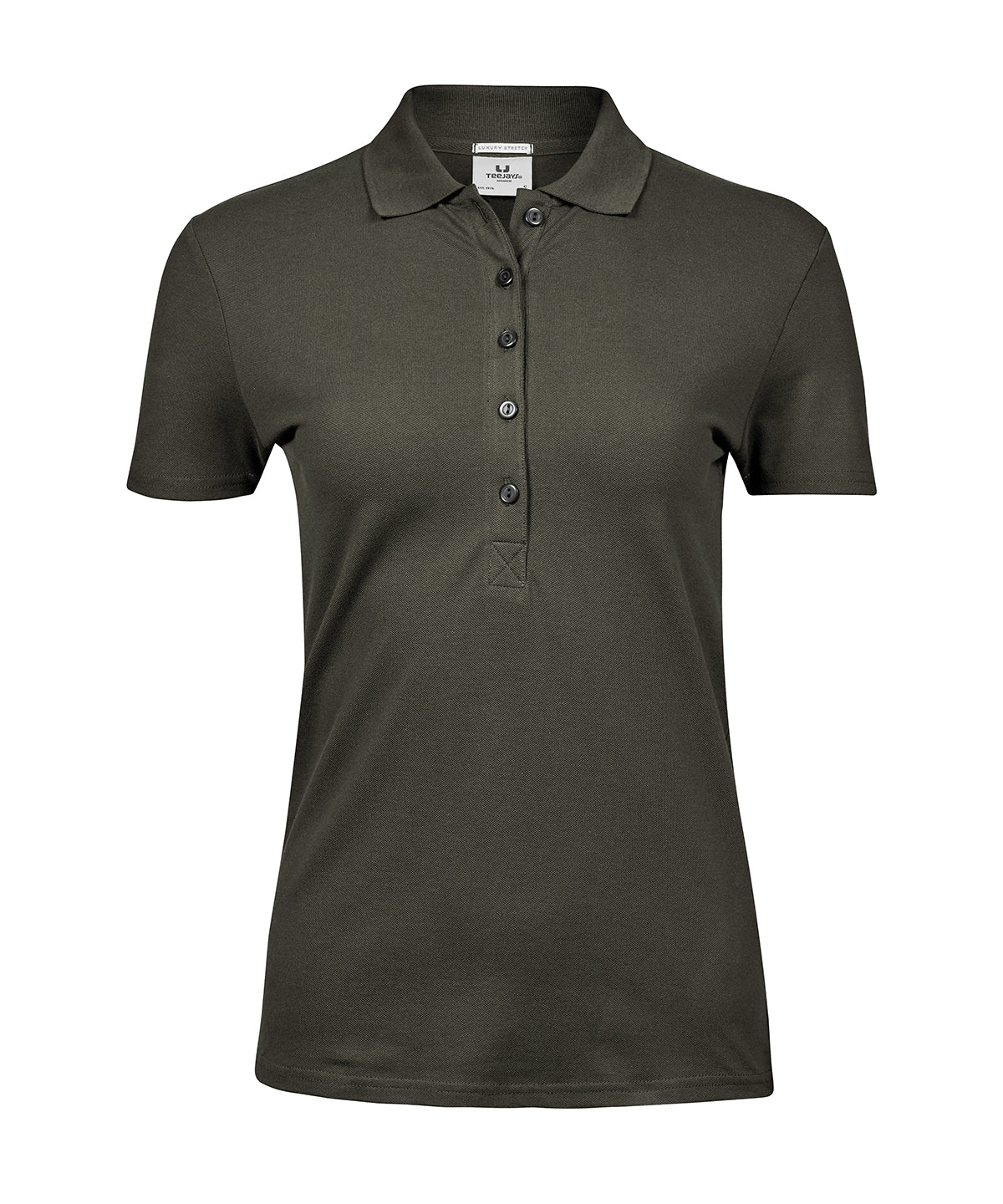 Women's luxury stretch polo