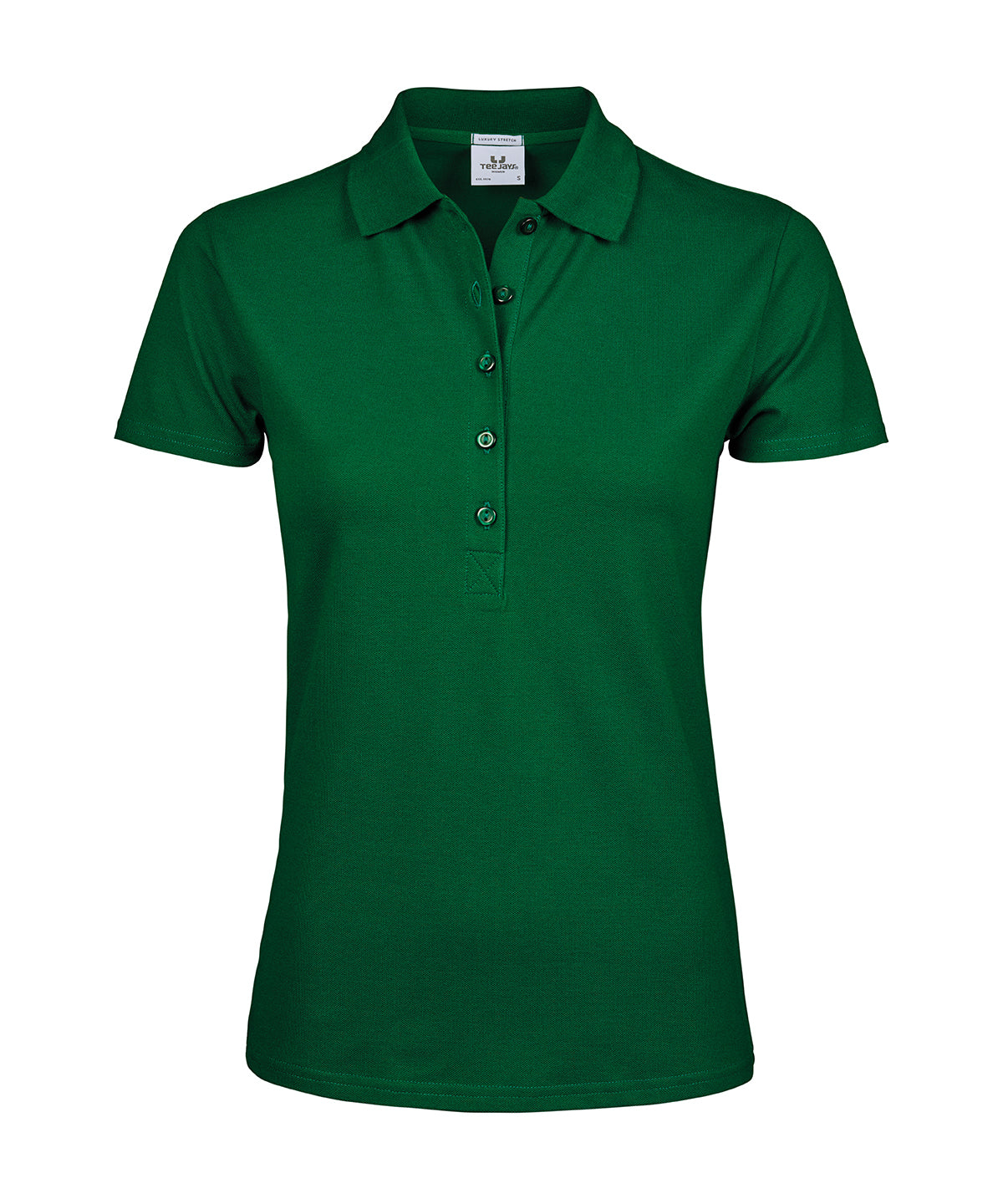 Women's luxury stretch polo