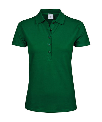 Women's luxury stretch polo