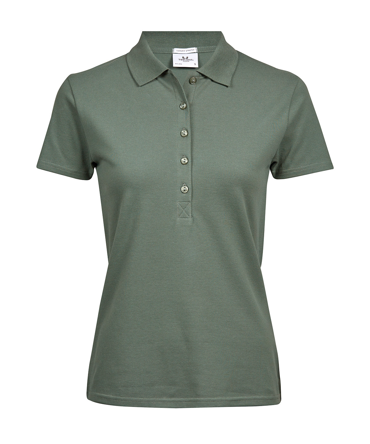 Women's luxury stretch polo
