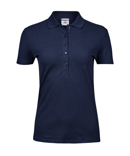 Women's luxury stretch polo