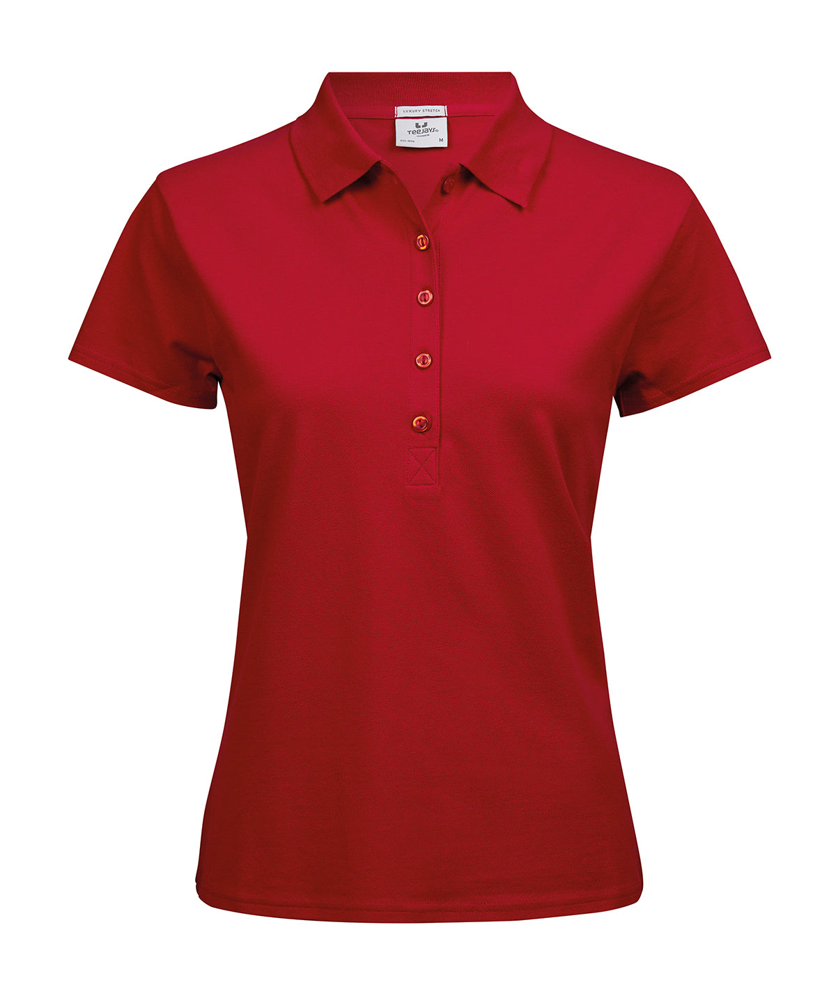 Women's luxury stretch polo