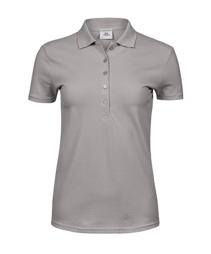 Women's luxury stretch polo