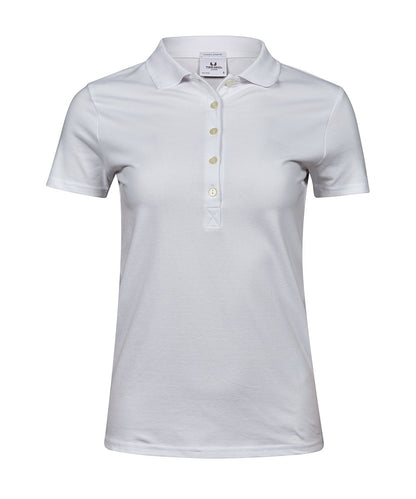 Women's luxury stretch polo