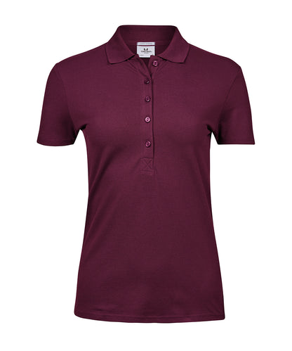 Women's luxury stretch polo