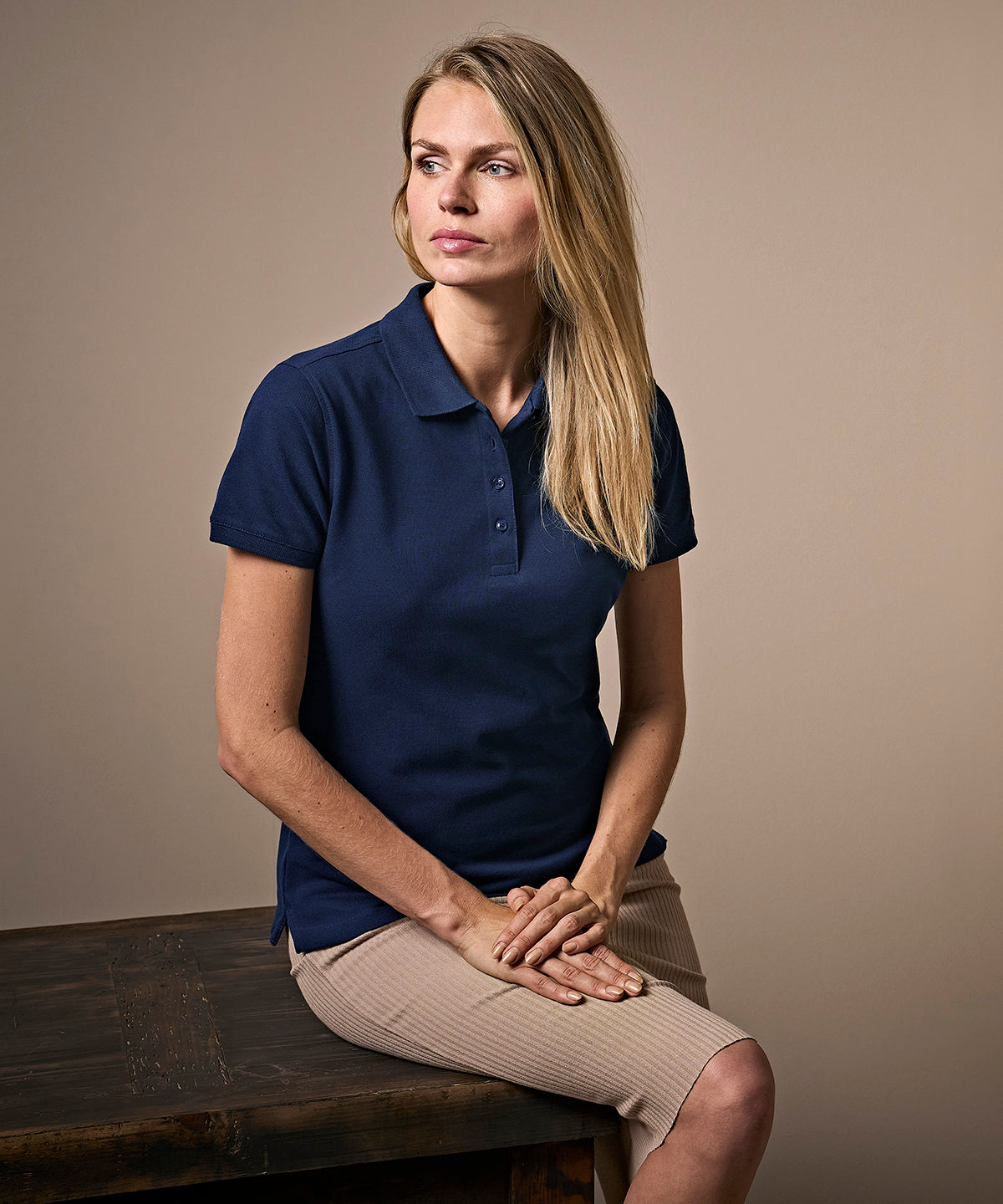 Women's heavy polo