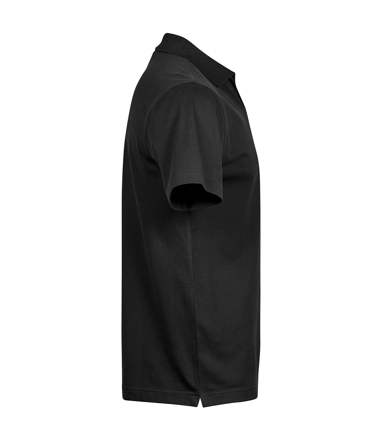 Luxury stretch v-neck polo