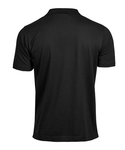 Luxury stretch v-neck polo