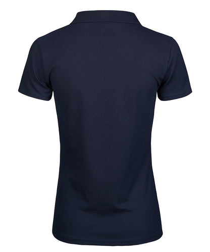 Women's luxury stretch v-neck polo - New Wave Society