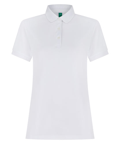 Women’s recycled polyester polo shirt