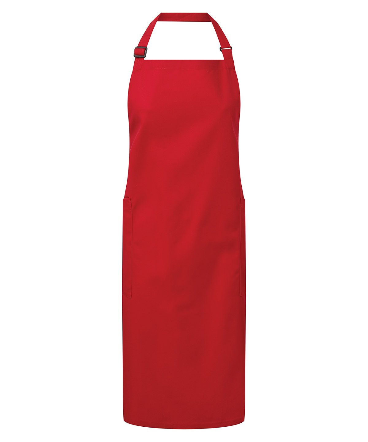 Recycled polyester and cotton bib apron, organic and Fairtrade certified
