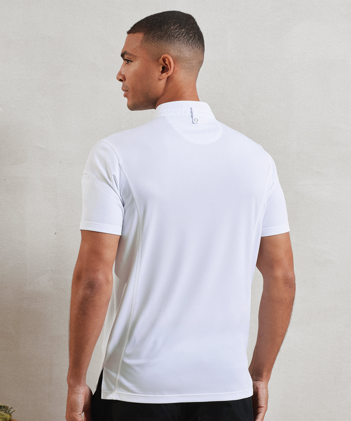 Essential Coolchecker® short sleeve shef's shirt