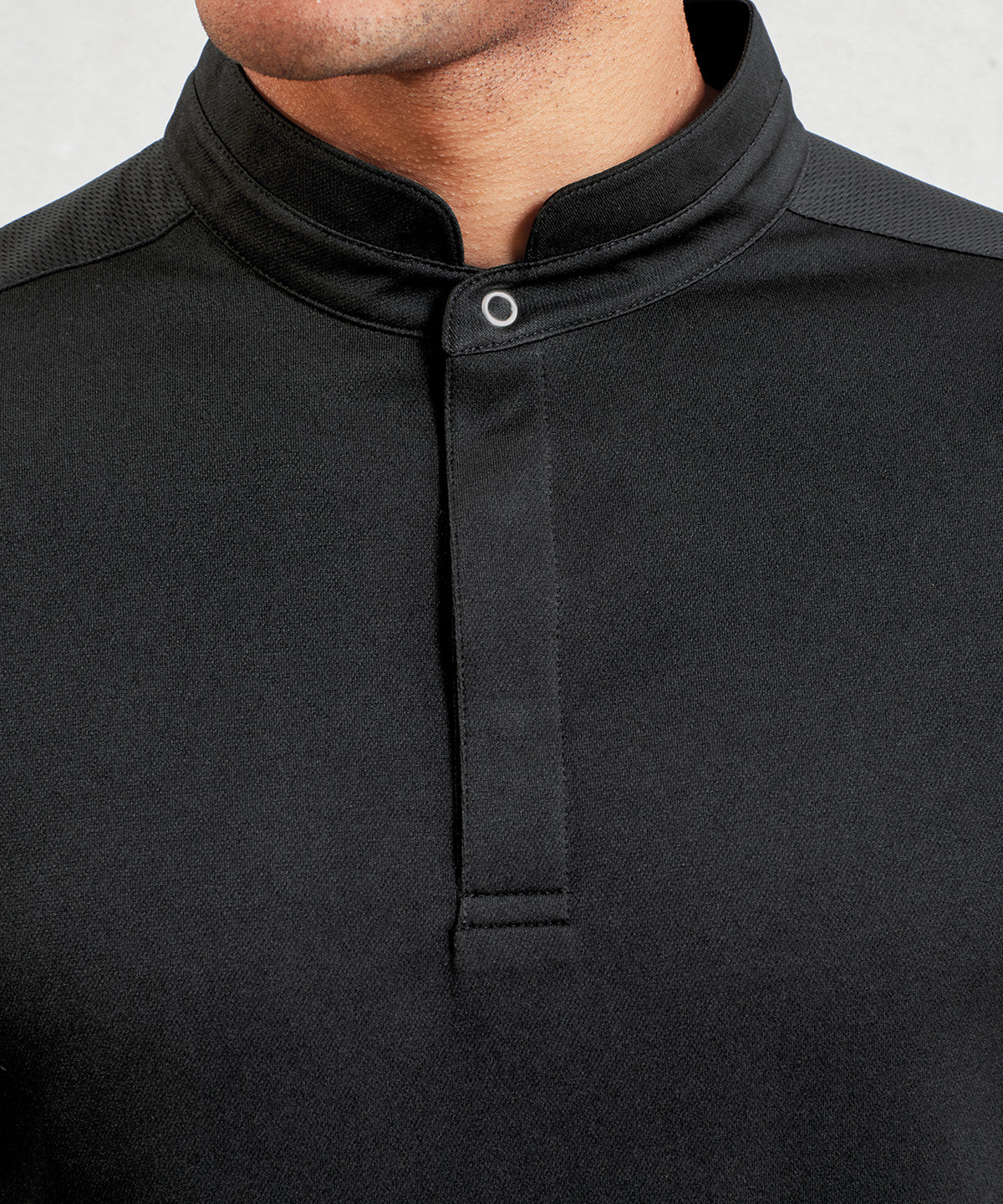 Essential Coolchecker® song sleeve shef's shirt