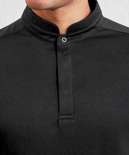 Essential Coolchecker® song sleeve shef's shirt