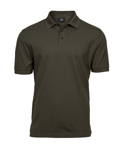 Luxury stretch polo