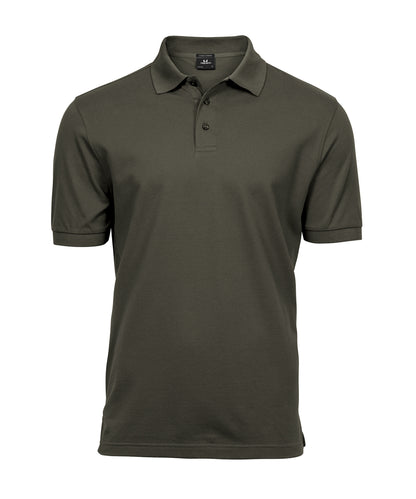 Luxury stretch polo