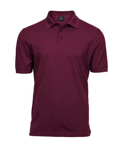 Luxury stretch polo