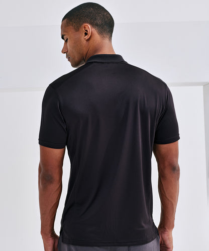 TriDri® Cationic recycled textured polo - New Wave Society