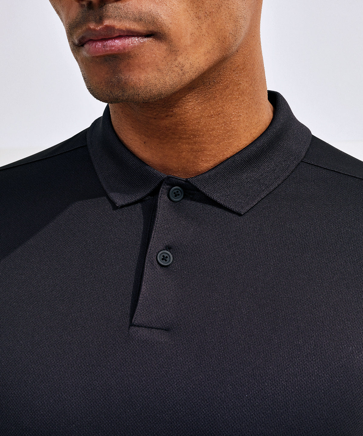 TriDri® Cationic recycled textured polo - New Wave Society