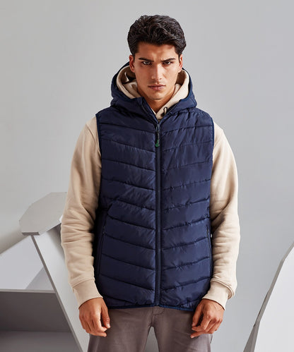 Taurus recycled padded bodywarmer - New Wave Society