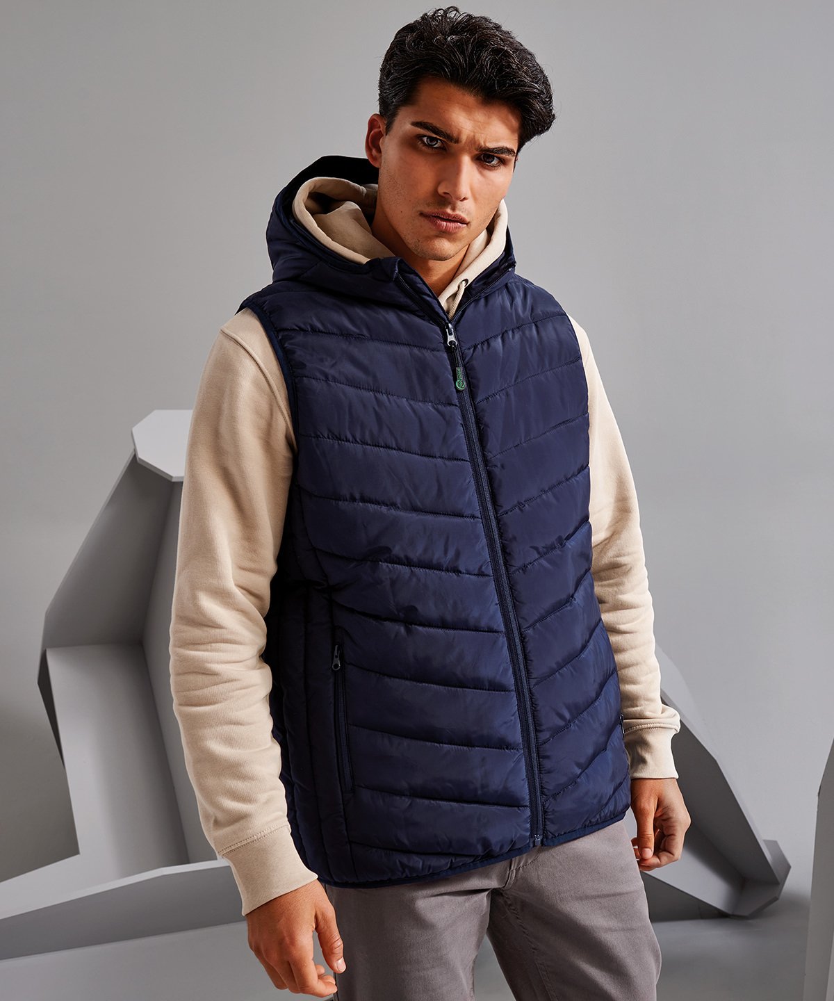 Taurus recycled padded bodywarmer - New Wave Society