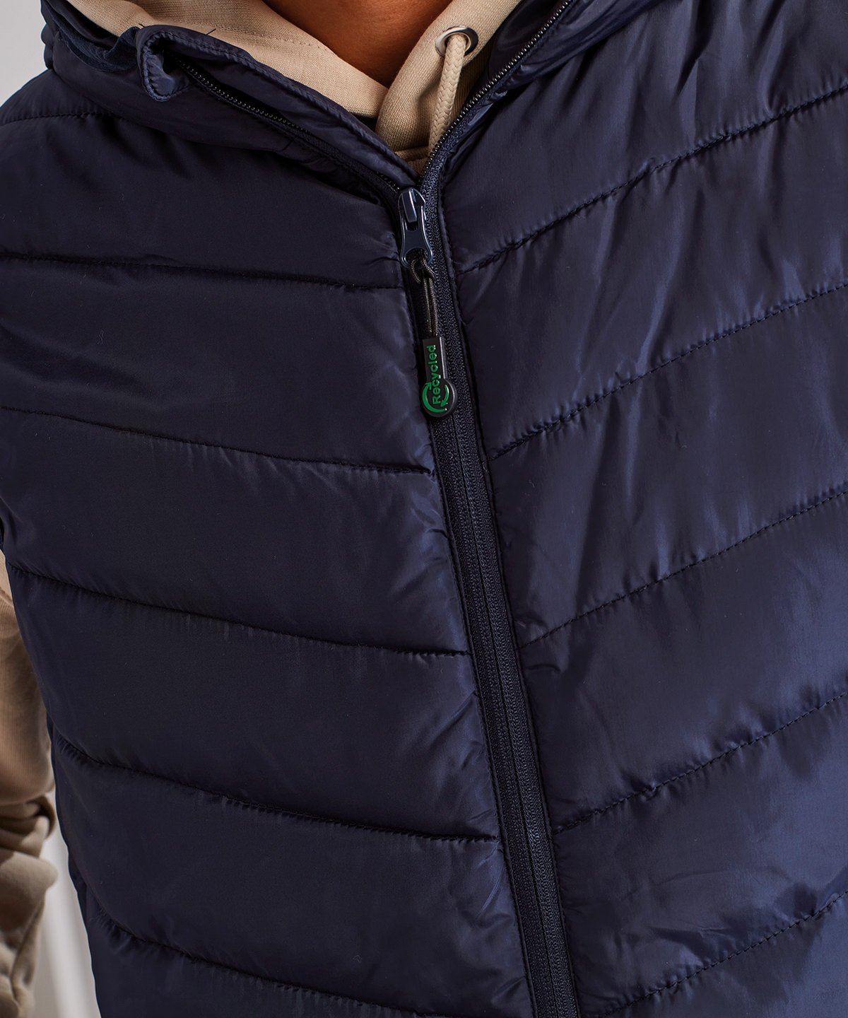 Taurus recycled padded bodywarmer - New Wave Society